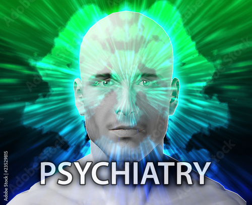 Illustration: Male psychiatry treatment Male psychiatry treatment