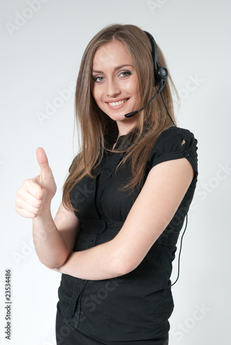 Foto: Super call center operator - Business collection Super call center operator - Business collection