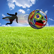 Flaggen Fußball