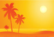 Beach summer background Beach summer background