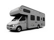 Camper isolated view