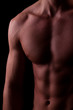 The athletic man