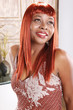 Cute african-american dressed to kill
