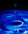 Water drop landing