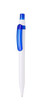 White plastic pen isolated with path on white White plastic pen isolated with path on white