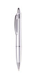 silver pen isolated with path on white silver pen isolated with path on white
