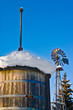Snow Covered Water Tower