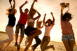 party on beach
