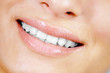 Foto: Teeth of a smiling young woman,tilted Teeth of a smiling young woman,tilted