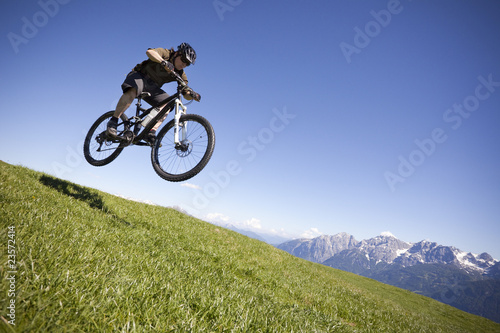 Foto: Mountainbike Sprung Mountainbike Sprung