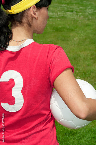 Foto: frau, fußball, fußballspielerin frau, fußball, fußballspielerin