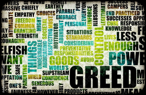 Illustration: Greed Greed