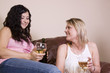 Friends Socializing at Home Friends Socializing at Home
