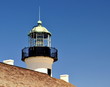 Lighthouse against a Blue Sky
