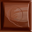 One letter of chocolate alphabet