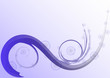 Blue background
