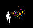 magician create a magic power