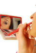 Donna e rossetto Donna e rossetto