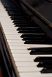 keys of an old piano