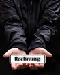 Schild - Rechnung