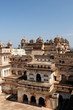 Jehangir Mahal Palace in Orchha, Madhya Pradesh, India.
