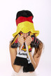 Photo: Excited German Soccer Fan Girl Excited German Soccer Fan Girl