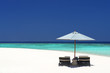 Foto: Beach Chairs In Island Paradise Beach Chairs In Island Paradise