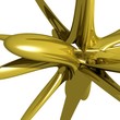 3d gold abstract