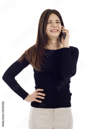 Photo: Bad News over the Phone Bad News over the Phone