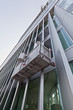 Förderkorb für Fensterputzer