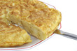 Porción de tortilla.