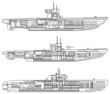 3 tipuri de submarin german U-tip