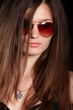 girl in sunglasses
