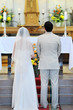 groom and  bride