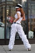 sexy fashion girl in cap sexy fashion girl in cap