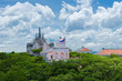 Thai temple on the hill,Petchburi Thailand
