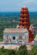 Thai pagoda on the hill,petchburi Thailand