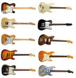 collection of classic electric guitars collection of classic electric guitars