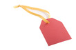 red blank tag