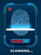 Finger-print scanning