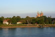 Speyer mit Kaiserdom und Rhein