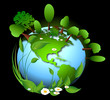 planète verte