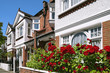 Row of Typical English Terraced Houses at London. Row of Typical English Terraced Houses at London.
