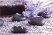 Lavendel mit Massage Steinen