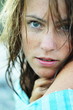 beauty with wet hair
