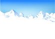 Winter mountains