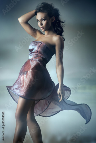 Photo: Sexy brunette posing Sexy brunette posing