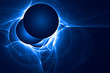 Blue abstract background