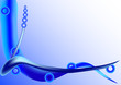 Blue background