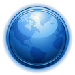 Glossy globe